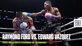 FIGHT HIGHLIGHTS  Raymond Ford vs Edward Vazquez [upl. by Wengert]