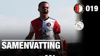 Samenvatting  Feyenoord O19  Ajax O19 [upl. by Akisey]