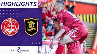 Aberdeen 50 Livingston  The Dons Put Five Past 10 Man Livingston  cinch Premiership [upl. by Zebapda]