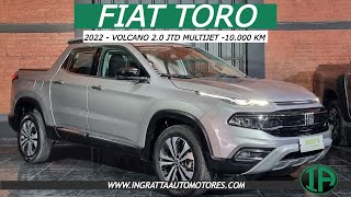 Fiat Toro Volcano 20 JTD Multijet  Sólo 10000KM  2022 [upl. by Legra]