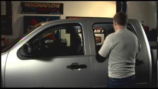 2011 Chevy Silverado AVS In Channel Vent Shade Installation [upl. by Kcirnek]