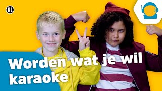 Kinderen voor Kinderen  Worden wat je wil karaoke [upl. by Merete614]