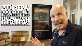 Audew 300 Count Thermoelectric Humidor Review [upl. by Resaec]