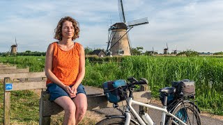 Fietsroute IJsselmonde  Molens Kinderdijk  Fietsen in Nederland [upl. by Ticknor915]