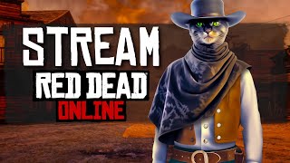 Last Week of Double Payout for ALL Roles in Red Dead Online 🐱 Stream [upl. by Attaynek868]