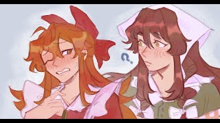 Freya and her Princess a Frelise Comic Dub [upl. by Akemehc]