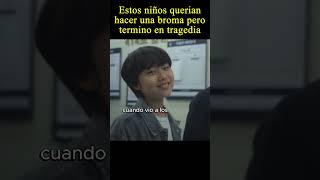 😭Estos niños hicieron una broma pero termino mal viral sabiasque pelis curiosidades [upl. by Pippy]