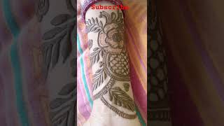 janmashtmi special mehndi design 💕🌺mehndi viralvideo jnmastmi heena [upl. by Tilford]