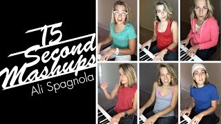 15 SECOND MASHUPS  by Ali Spagnola Ep3 [upl. by Owiat32]