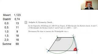 Mathematische Probleme  10  Winkel im Trapez [upl. by Pryce921]