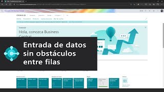 Entrada de datos sin obstáculos entre filas  Business Central wave 2 [upl. by Gothart]