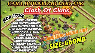 DOWNLOAD COC MOD APK TERBARU 2024 ‼️ UNLOCK ALL SKIN UNLIMITED MONEY amp ELEXSIR  UPDATE TERBARU [upl. by Alyss]