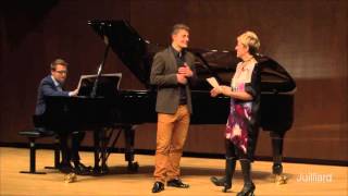 Joyce DiDonato Master Class December 10 2015 Jakub Józef Orliński amp Michał Biel [upl. by Refinnaej854]