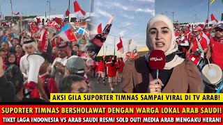 🔴SHOLAWAT FANS TIMNAS VIRAL Media Arab Sampai Katakan Hal Ini Lihat Aksi Suporter Timnas [upl. by Kcirdnek]