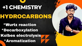 Plusone Chemistry  Hydrocarbon  Wurtz decarboxylation kolbes aromatization [upl. by Malanie867]