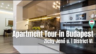 Apartment Tour on Zichy Jenő utca  District VI Budapest Hungary 🇭🇺 [upl. by Roz740]