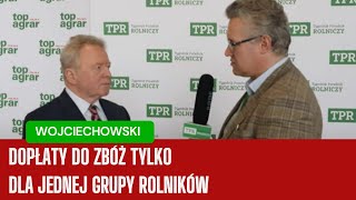 Wojciechowski dopłaty do zbóż tylko dla jednej grupy rolników [upl. by Greene]