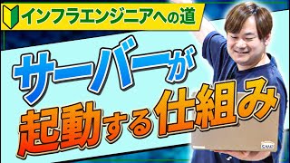 【 初心者のためのサーバー解説 】 電源ONから起動完了するまでの仕組み知っていますか？［ インフラエンジニア エンジニア 転職 ］ [upl. by Akinet]