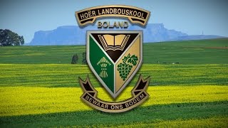 Hoër Landbouskool Boland [upl. by Orman]