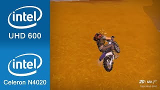 Fortnite Gameplay Intel UHD 600  Intel Celeron N4020 [upl. by Witcher]