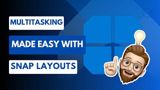 How To Use Snap Layouts for Multitasking in Windows 11 22H2 [upl. by Idorb]