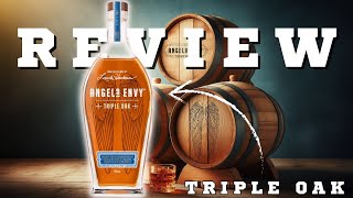 NEW Angels Envy Triple Oak Finish Bourbon REVIEW  Better Than WOODFORD⁉️ [upl. by Murrah]