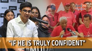 Syed Saddiq dared to contest in Muar again without Harapans backing [upl. by Disharoon511]