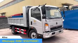 SINOTRUK HOWO small dump truck from 3ton to 10ton [upl. by Akinod395]