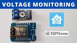 Monitoring Voltage with ESPHome D1 Mini ADC and Home Assistant [upl. by Ayatnwahs865]