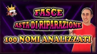 100 NOMI PER L ASTA DI RIPARAZIONE DIVISI PER FASCE E RANKING  TROVI TUTTO SU FANTALAB [upl. by Name]