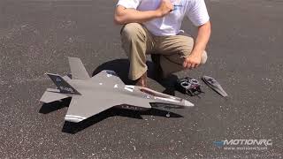 FMS F35 Lightning Grey 64mm EDF Jet V2 PNP [upl. by Atal]