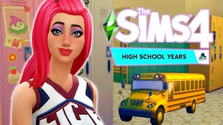 Let’s play with the new High School Expansion pack  Sims 4 High School years [upl. by Atinaj]