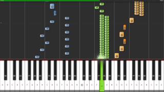 Bach  Toccata and Fugue in D minor Piano Tutorial  Synthesia [upl. by Noisla]