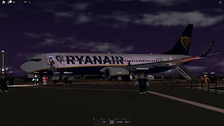 RYANAIR TM  Bristol Airport  Kaunas I Boeing 737800 I Exploited  Delayed [upl. by Alegnave]