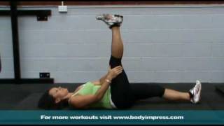 Lying Hamstring Stretch [upl. by Natascha]