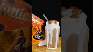 Hersheys Kisses Chocolate Milkshake desi asmr viralshorts shorts [upl. by Sage]