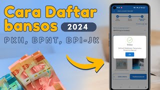 Cara Daftar Bansos 2024 Lewat HP [upl. by Mieka]