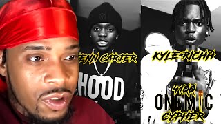 Juu REACTS To 4100 ONE MIC CYPHER KYLE RICHH  JENN CARTER  JAH WOO [upl. by Alexi464]