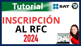 Como SACAR RFC Por PRIMERA Vez Mayores de 18 años RFC SAT 2024 ☝️NUEVA FORMA [upl. by Ykvir]