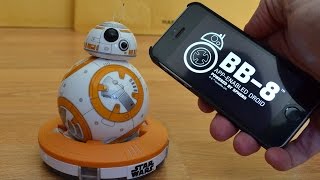 Sphero Star Wars The Force Awakens BB8 AppEnabled Droid Review [upl. by Tunk]