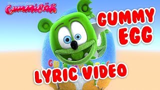 GUMMY EGG LYRIC VIDEO Gummy Bear Song Gummibär Osito Gominola [upl. by Nitnelav594]