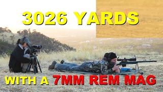 7mm Rem Mag  3026 yards [upl. by Hales]