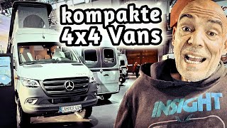 9 kompakte 4x4 Camper Vans im Vergleich  Was kommt nach Westfalia Rundgang CMT [upl. by Kassandra949]