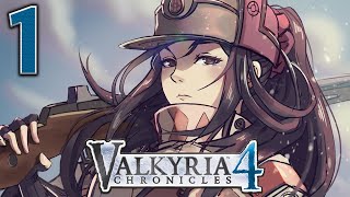 Valkyria Chronicles 4 ➤ 1  Lets Play  FLOWERFLAGE  Gameplay Walkthough [upl. by Nerte997]