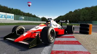 Assetto Corsa F1 1989 Zakspeed 891 at Salzburgring B Schneider hotlap [upl. by Kelley]