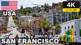 【4K】SAN FRANCISCO Walking Tour  🇺🇸 USA [upl. by Enimrac]