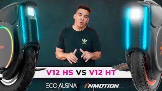 INMOTION V12 HS vs V12 HT  Comparativa review corto  ECO ALSINA [upl. by Yelsiap]