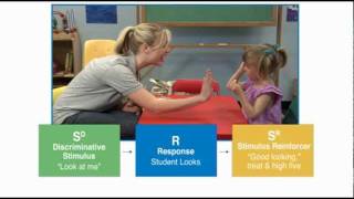 Discrete Trial Teaching  Autism Therapy Video [upl. by Loella]