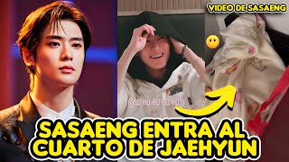 SASAENG ENTRA AL CUARTO DE HOTEL DE JAEHYUN DE NCT  MUESTRA FOTOS Y VIDEOS DE SUS COSAS PERSONALES [upl. by Assirehc260]