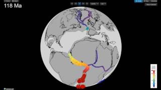 Pangeas Triassic to Cenozoic rifts from 240 Ma to present [upl. by Carnay674]